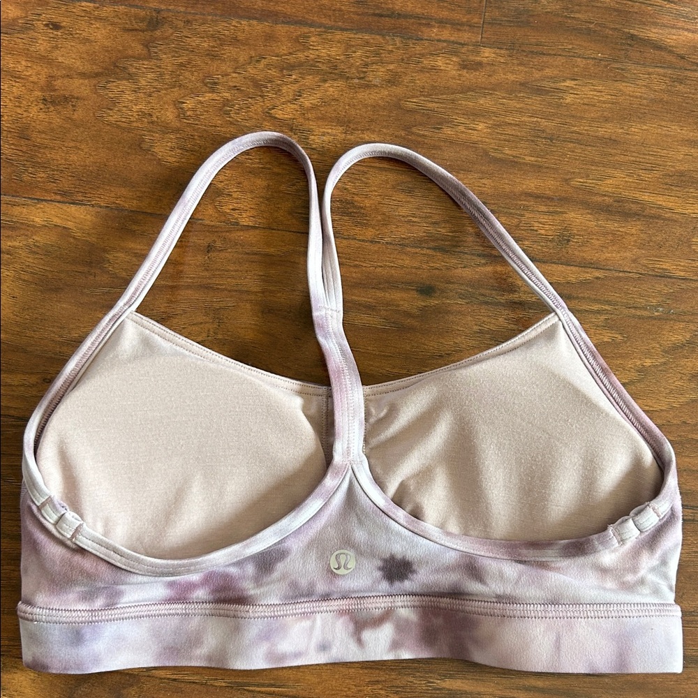 lululemon athletica Lavender Tie-Dye Sports Bra - Picture 3 of 5